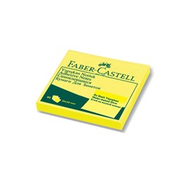 Faber-Castell Yapışkanlı Not Kağıdı Sarı 50x50