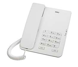 Karel Tm140 Analog Kablolu Telefon Beyaz